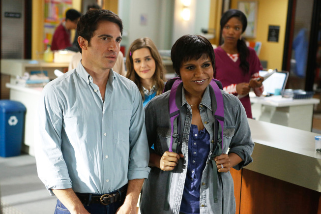 Still of Chris Messina, Zoe Jarman and Xosha Roquemore in The Mindy Project (2012)