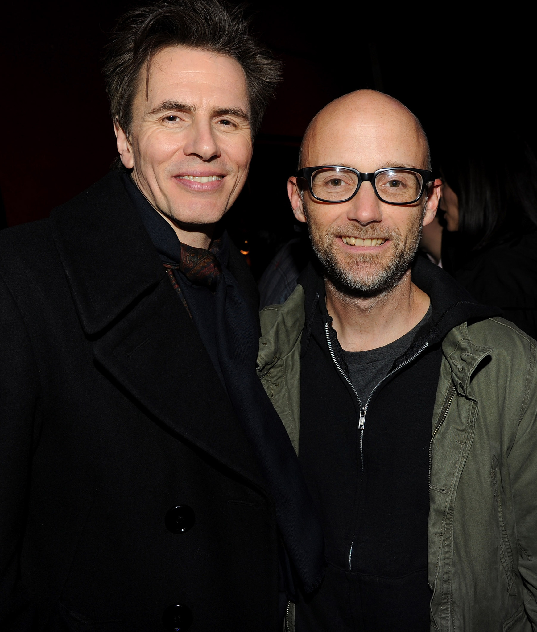 Moby and John Taylor