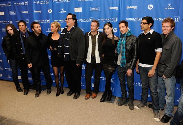 August Emerson, Rob Lowe, Jeremy Piven, Arielle Kebbel, director Mark Pellington, Thomas Jane, Sasha Grey, Joe Reegan, Abhi Snha and Ryan Harry attend the 