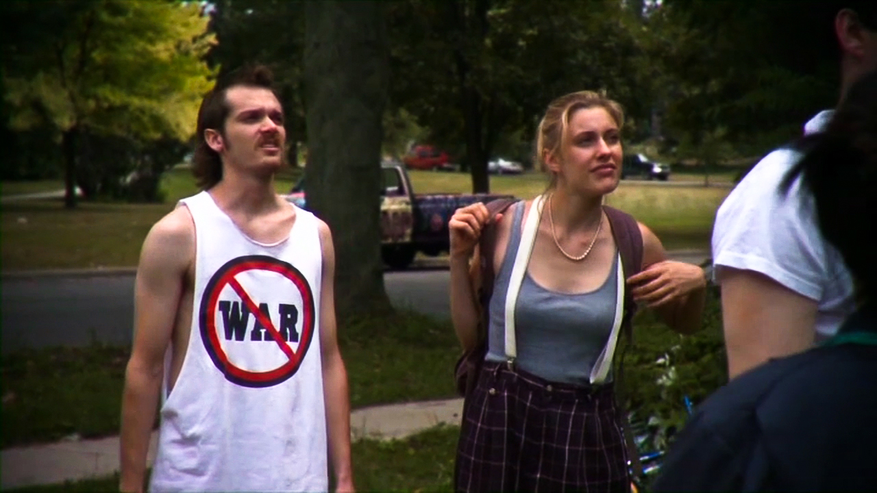 Danny Mooney and Greta Gerwig in Art House