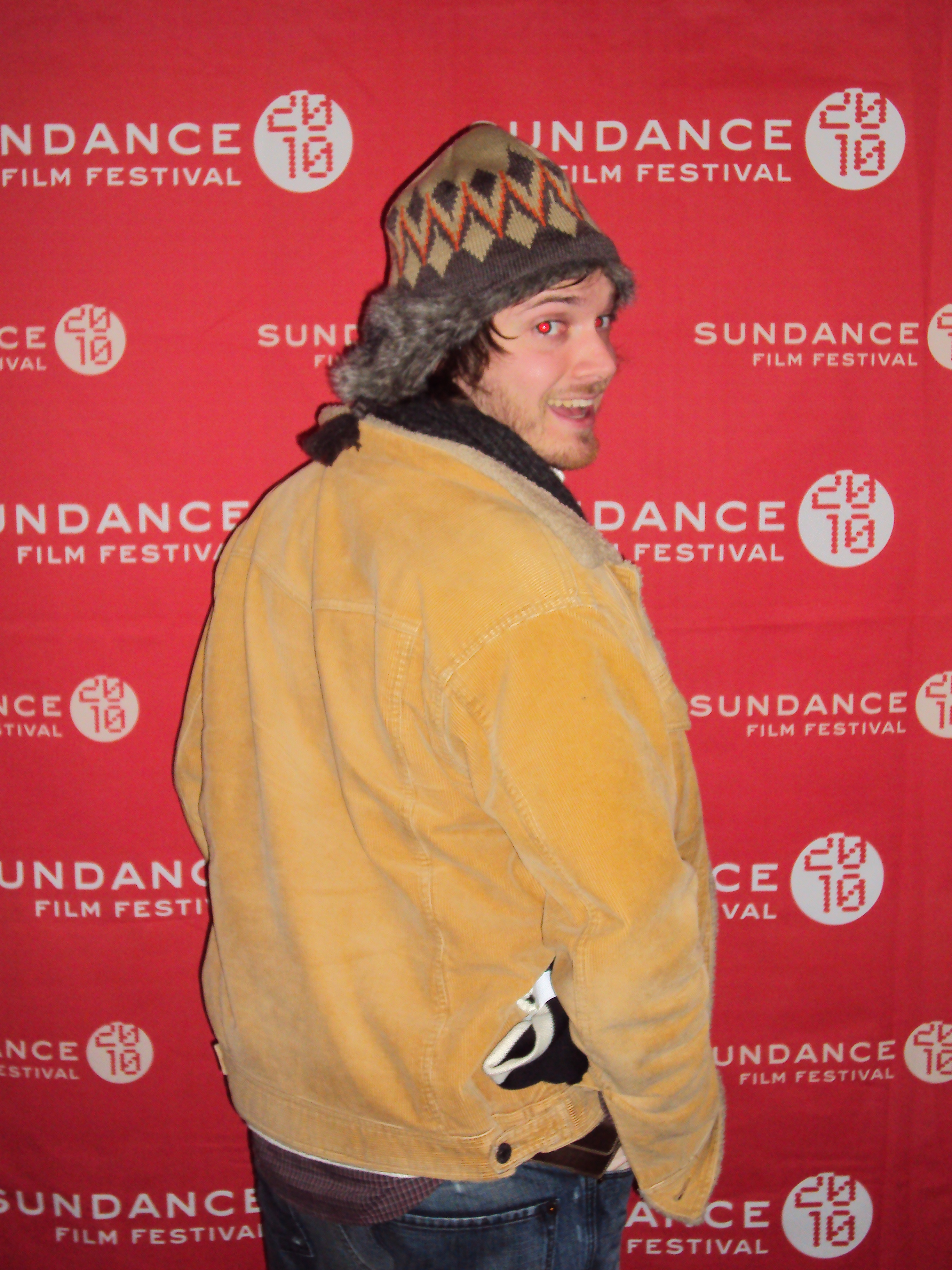 Danny Mooney at Sundance with Bilal's Stand, 2010