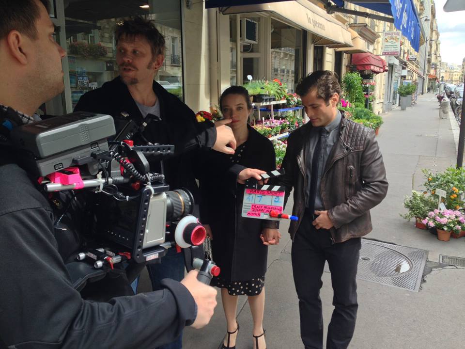 Filming in Paris Untitled Project Directed by Tracy Pelligrino Written by Mark Pelligrino