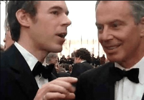 The Lucifer Effect imbd Influential MTV Film Director Tim Burke of The Lucifer Effect and LA SLASHER Tim Burke meets Tony Blair at Arki Busson Charity Fundraiser