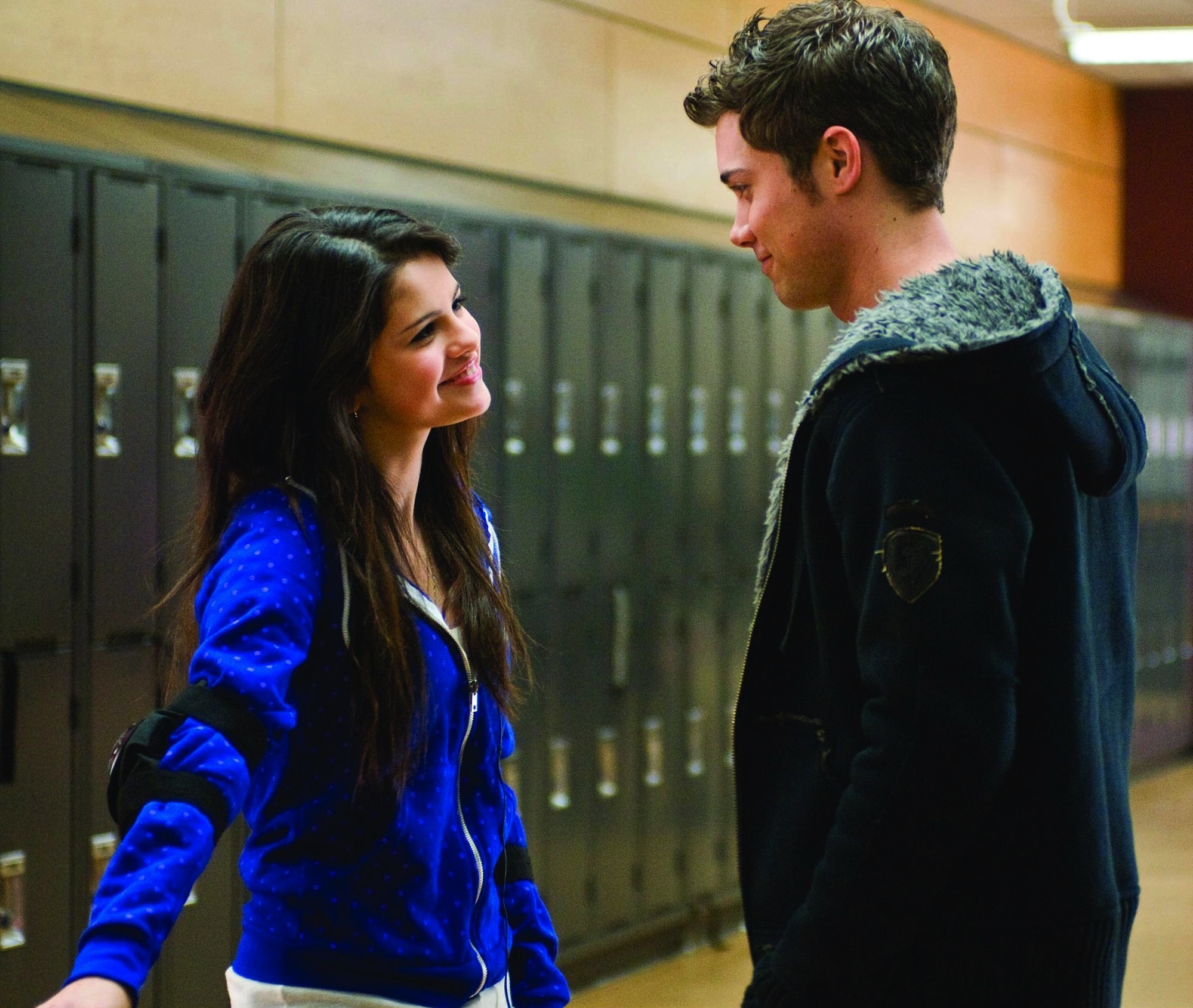 Still of Drew Seeley and Selena Gomez in Another Cinderella Story (2008)