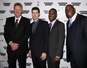 Larry Bird, Tug Coker, Kevin Daniels, Earvin 