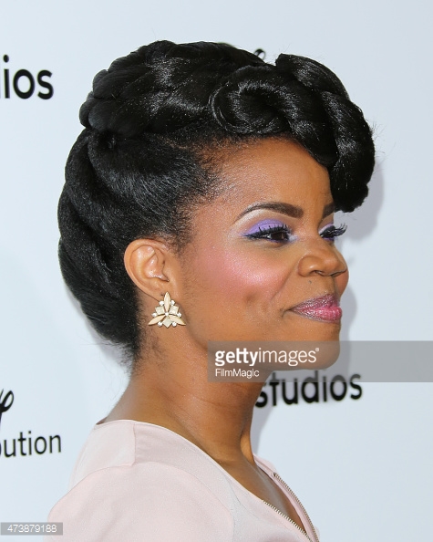 Kelly M. Jenrette at the Disney Media Distribution International Upfronts Hair by: Deana Reed (@hairplaaydeana) Makeup by: Qiana Chase (@q_paints)