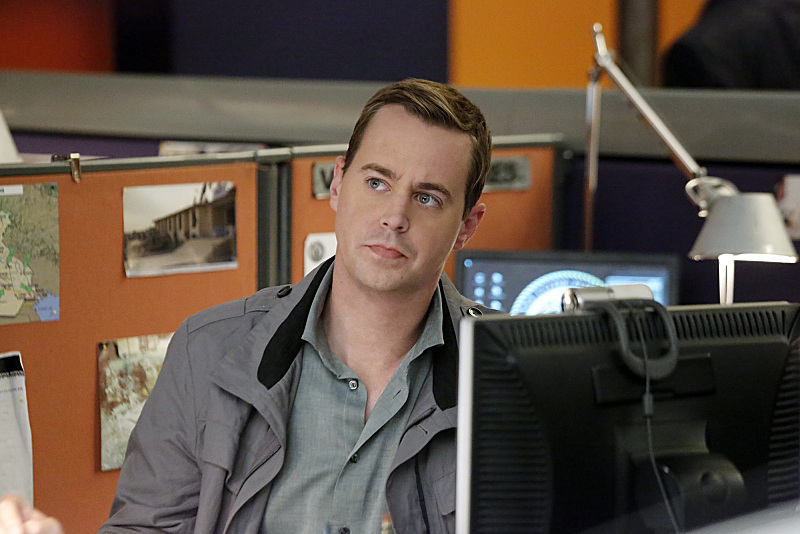 Still of Sean Murray and Richard Cartwright in NCIS: Naval Criminal Investigative Service (2003)