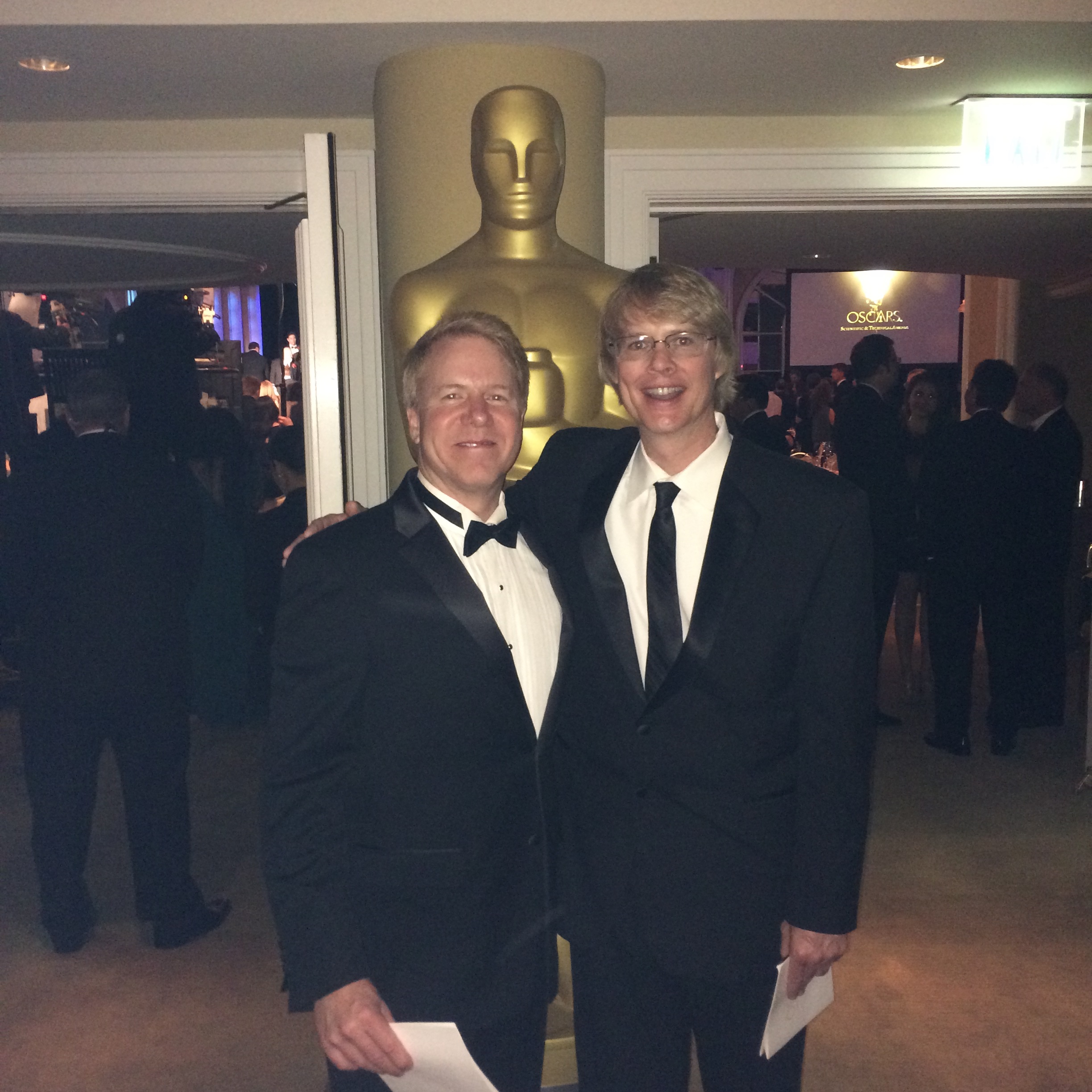 2014 Scientific Academy Awards with Dan Lion in support of the ASC CDL award.
