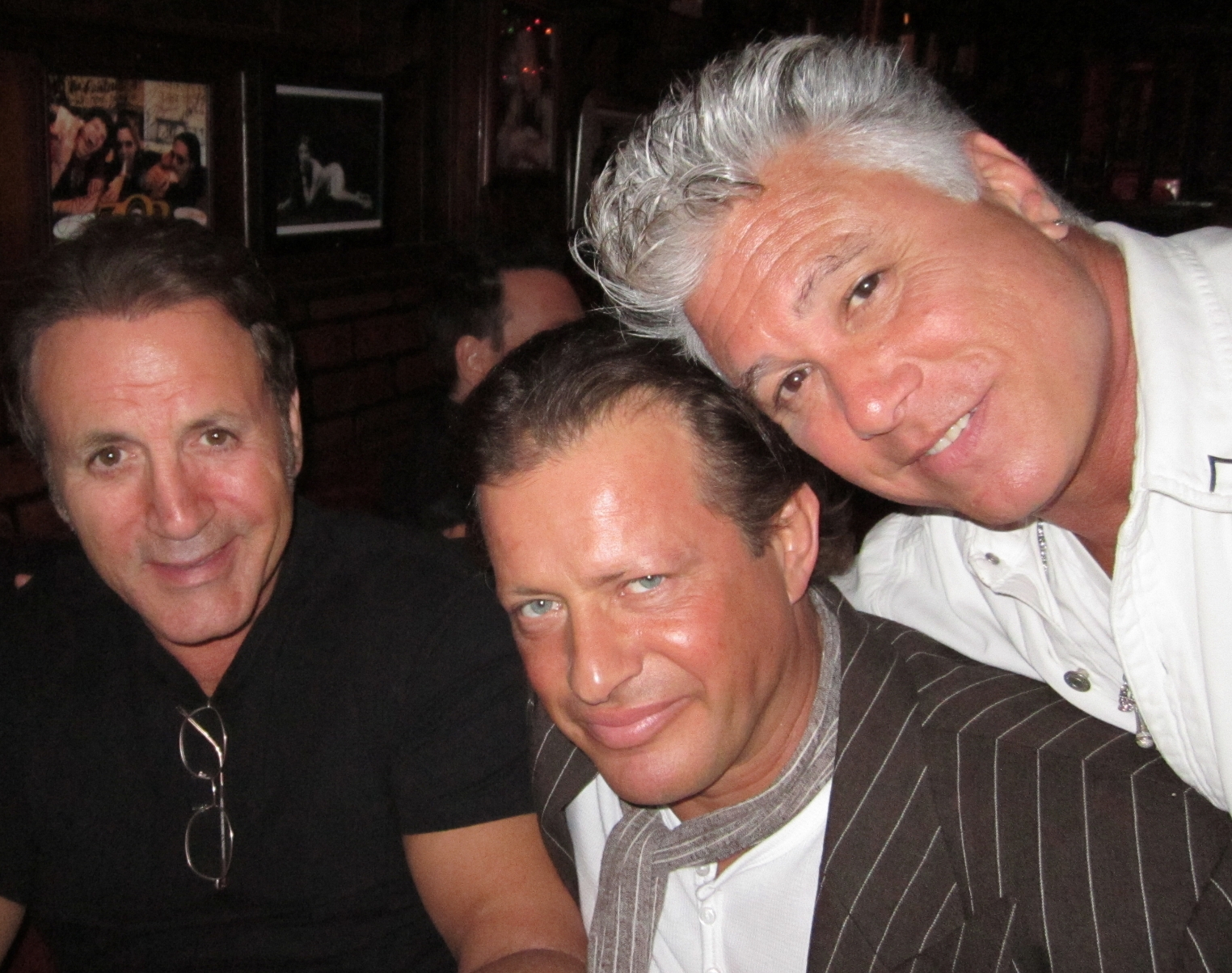 Hangin with good friends. Frank Stallone, Costas Mandylor & Private