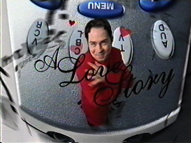 Screen shot from a Time Warner spot shot back in the early 2000's.