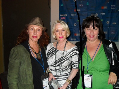 with Typpi Hedren and Deborah Gilels