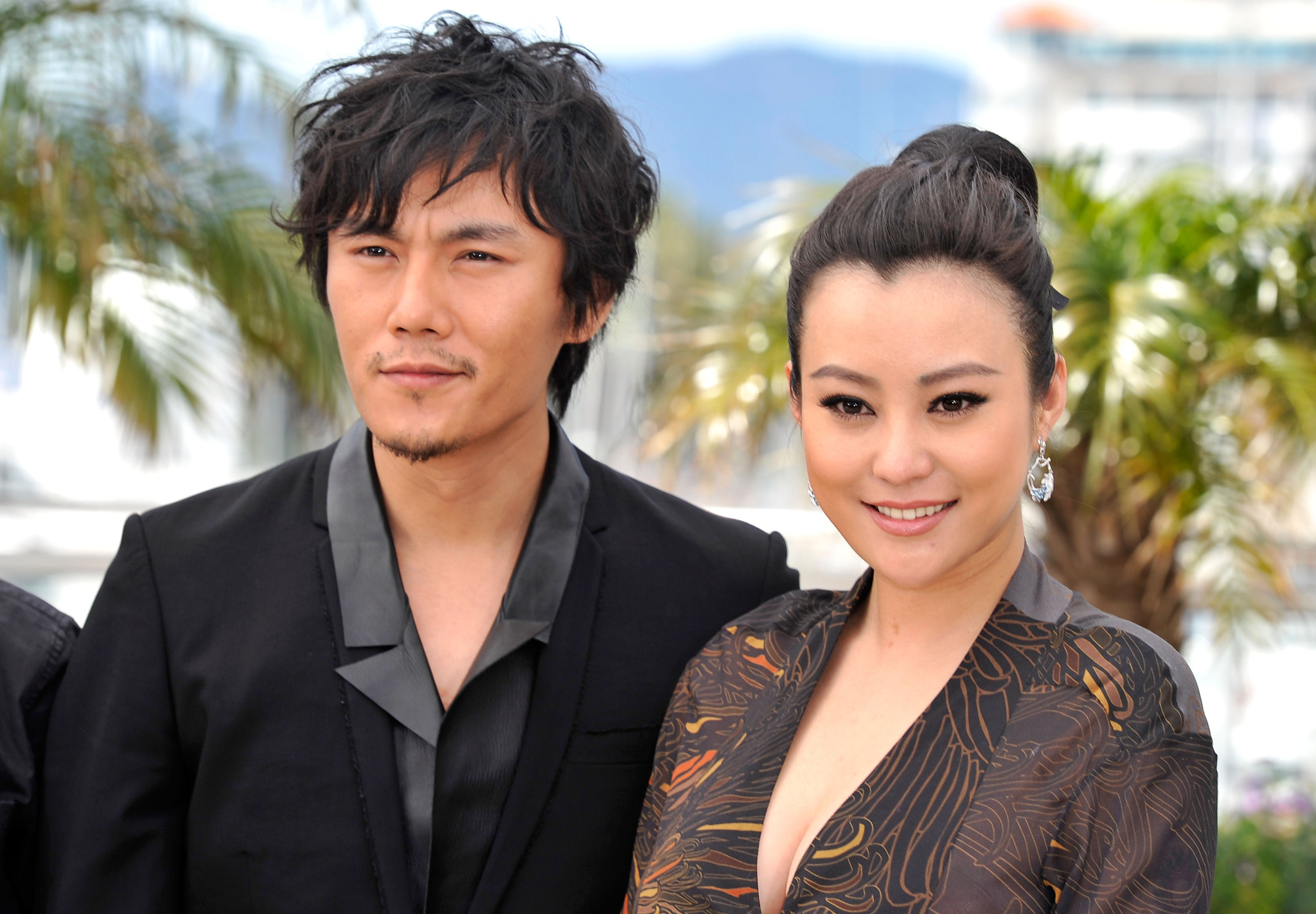 Lei Hao and Hao Qin at event of Fu cheng mi shi (2012)