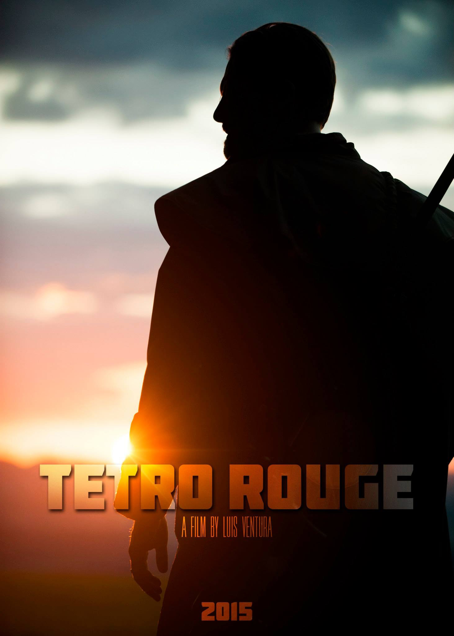 Art work for upcoming Action adventure 'Tetro Rouge'