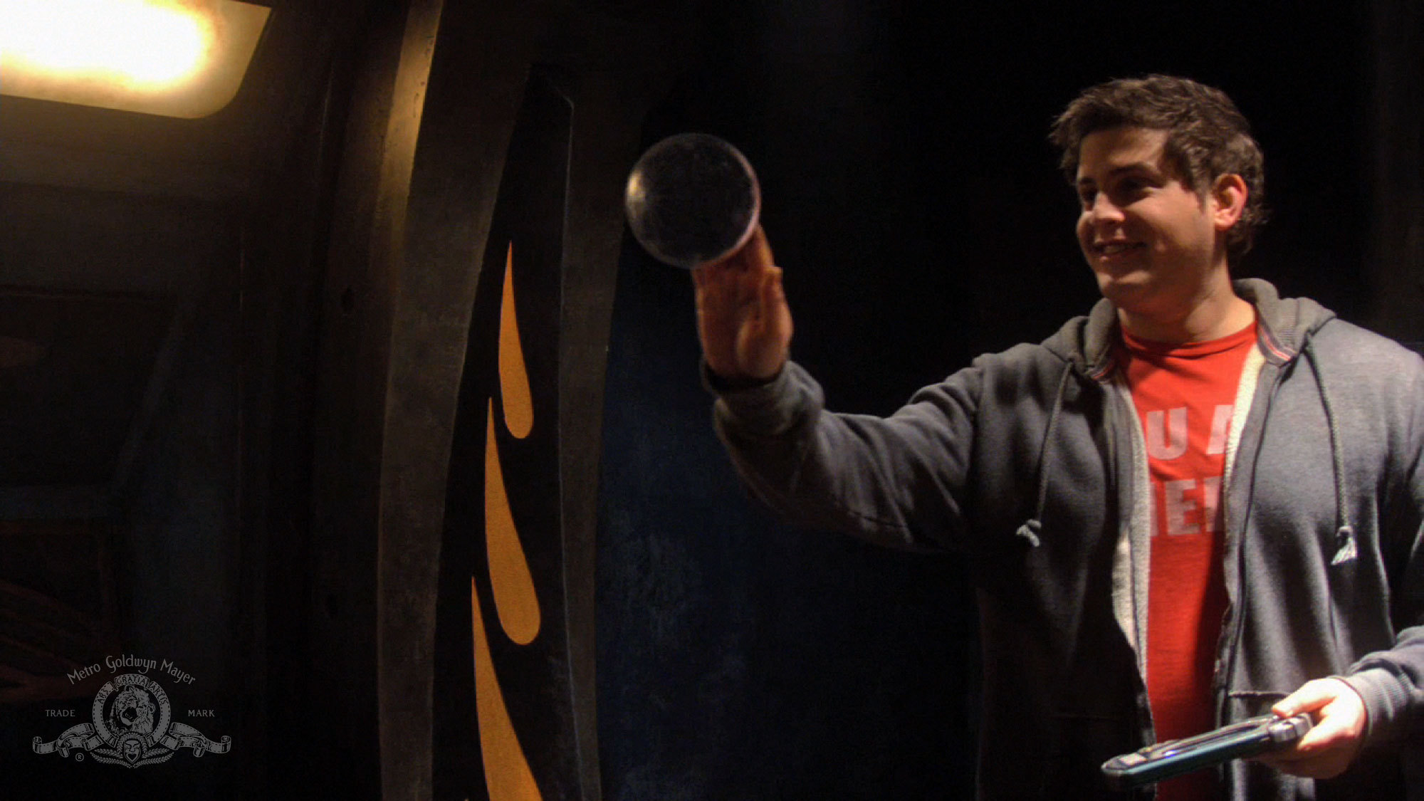 Still of David Blue in SGU Stargate Universe (2009)