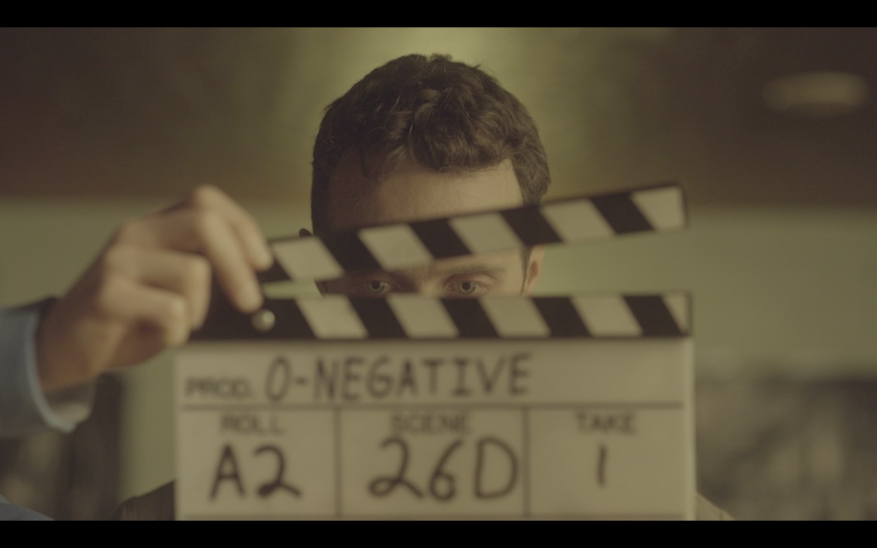 on the set of O NEGATIVE written and directed by Steven McCarthy