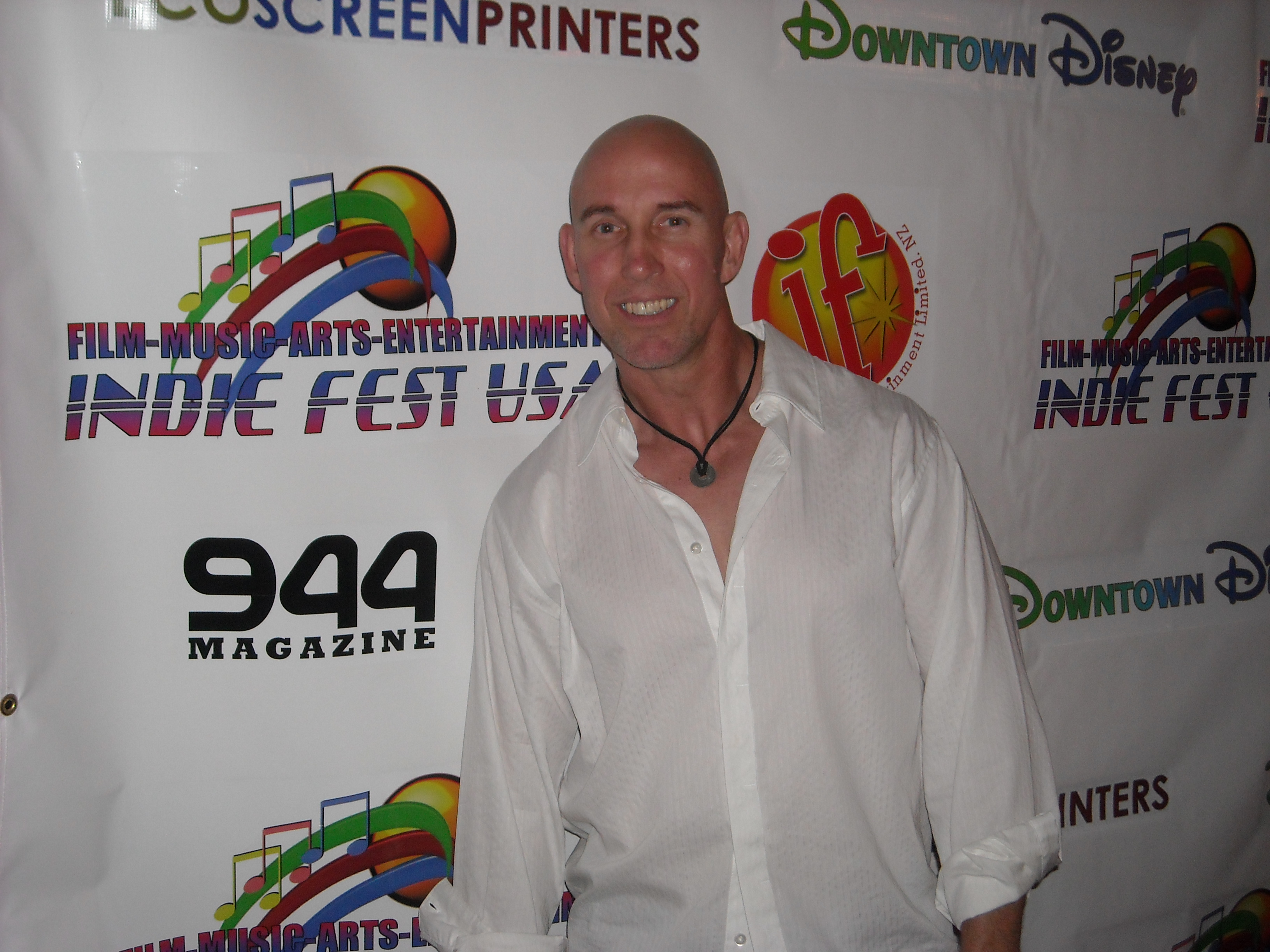 Brian Eric Johnson on the Red Carpet at IndieFest U.S.A.