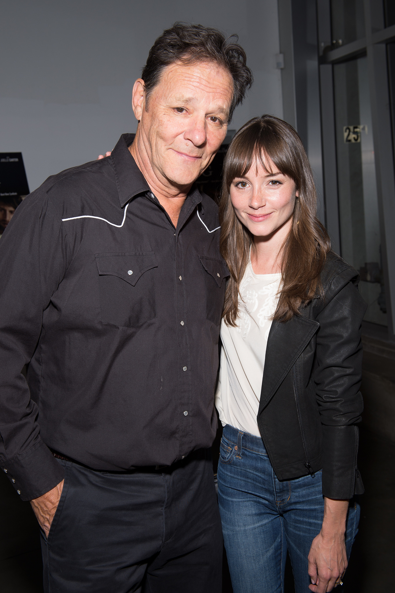 Chris Mulkey and Jocelin Donahue attend the Los Angeles premiere of The Living