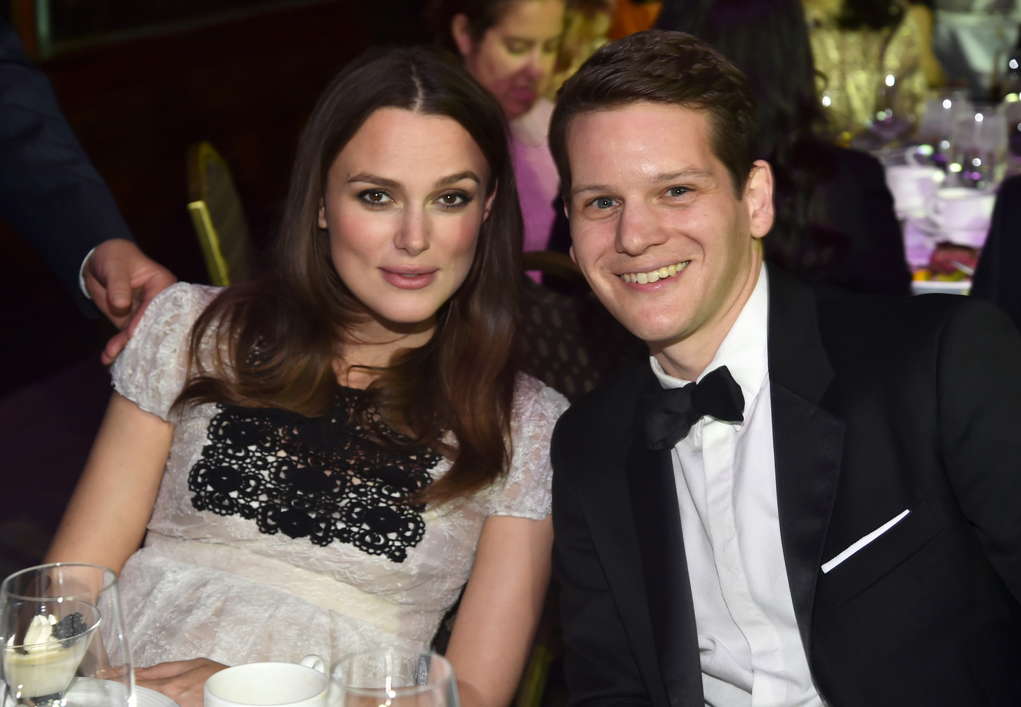 Keira Knightley and Graham Moore