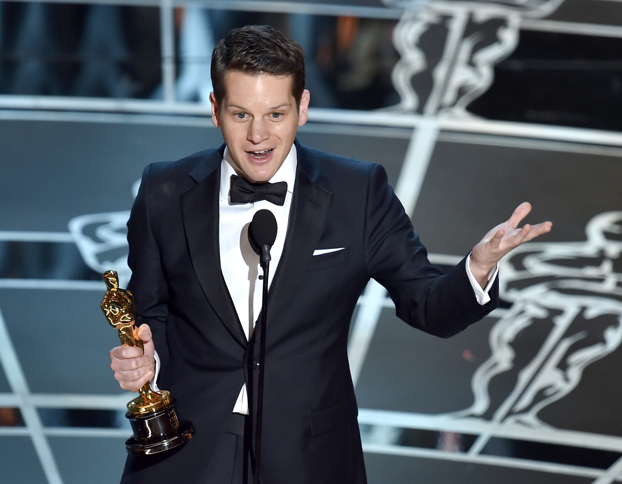 Graham Moore at event of The Oscars (2015)