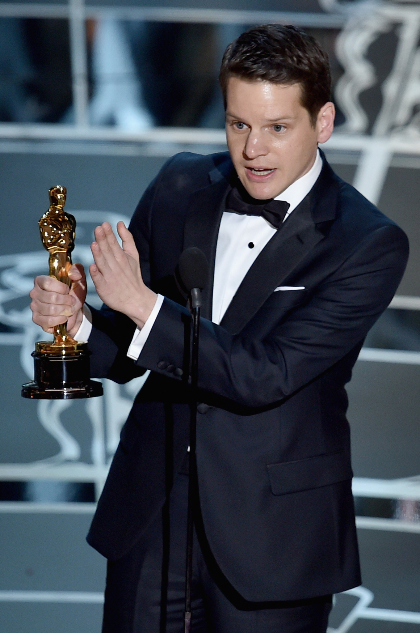 Graham Moore at event of The Oscars (2015)