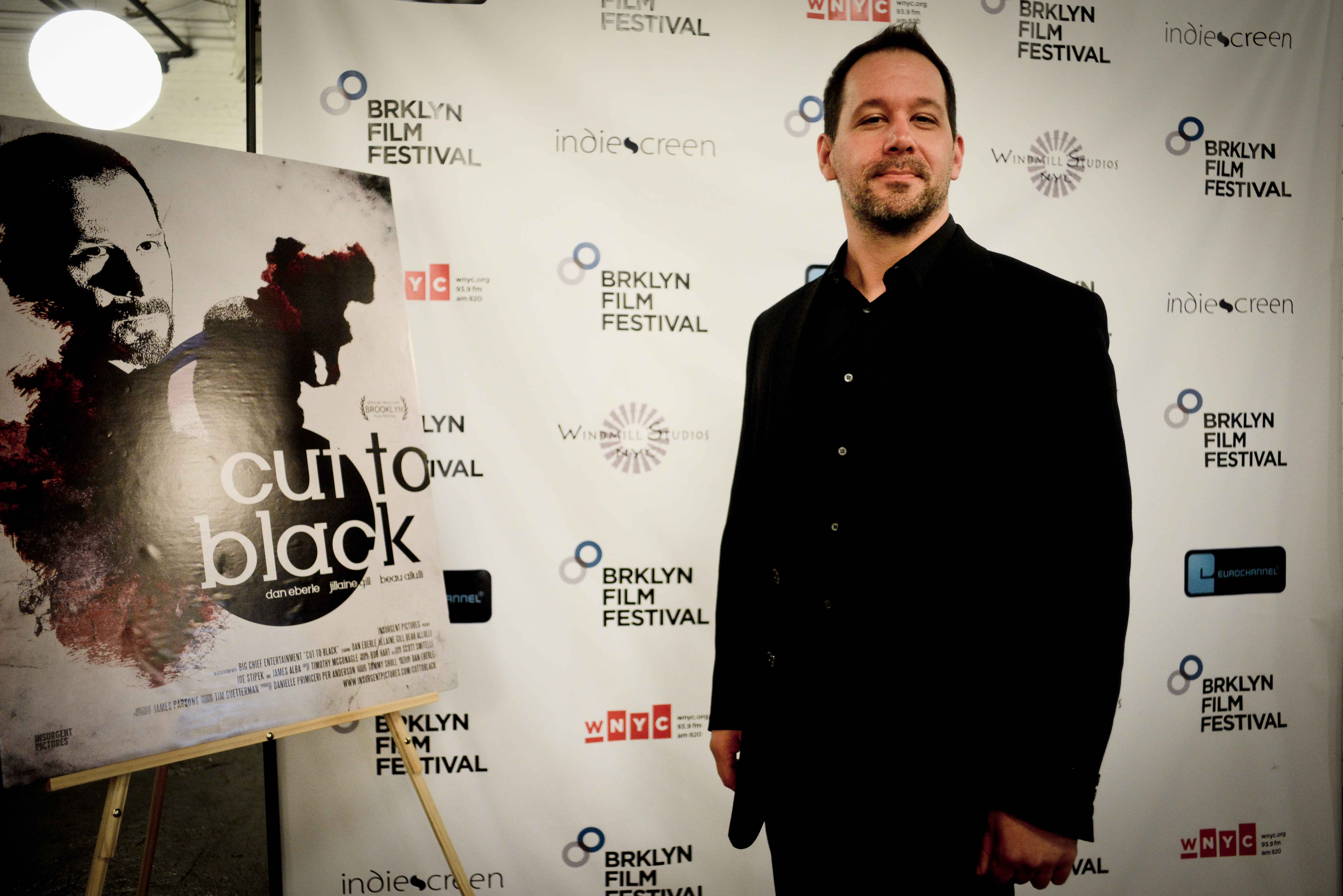 Dan Eberle at the 'Cut to Black' premiere on closing night of the 16th Annual Brooklyn Film Festival.