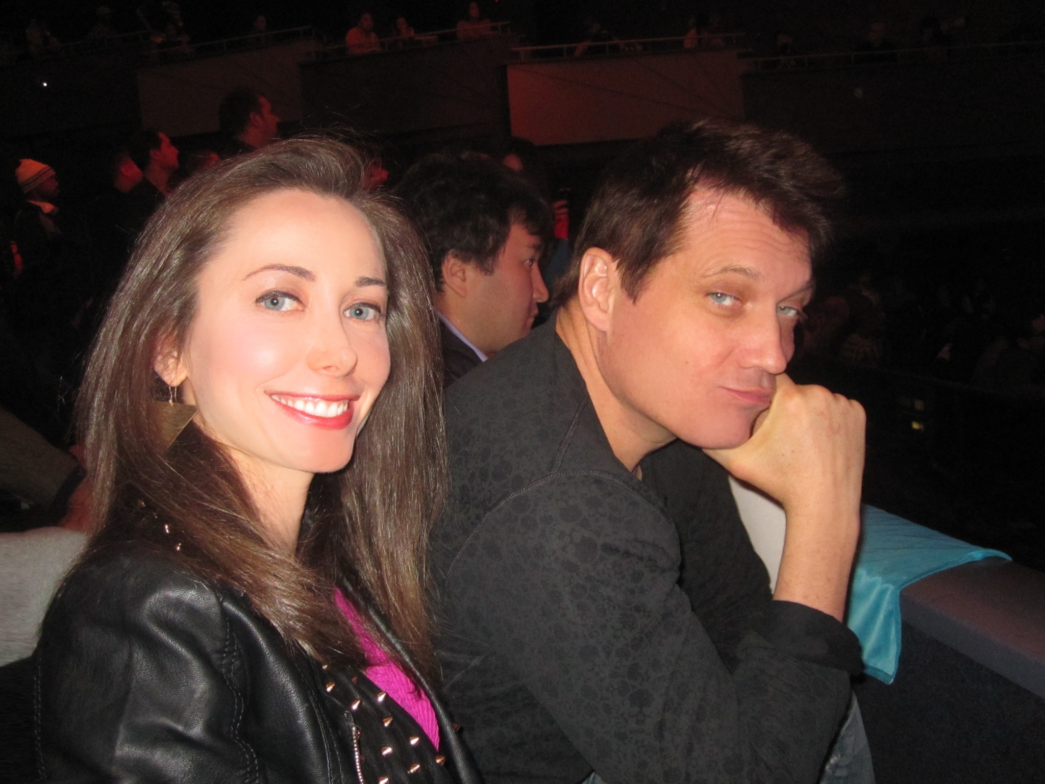 Nicole Wilson and Holt McCallany