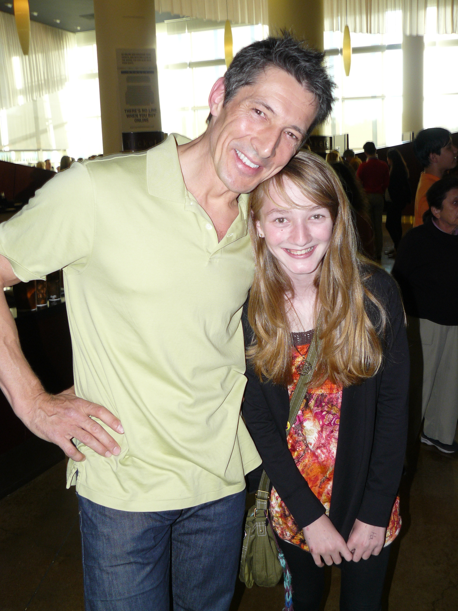 Charlene and Peter Wingfield (X-Men 2) at the cast & crew screening of '10,000 Days' in Sherman Oaks, 5-24-11.