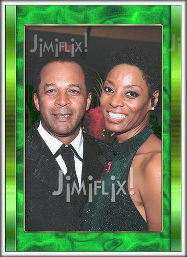 Faye and Clifton Davis UNCF Mayor's Masked BAll ATL, Ga.