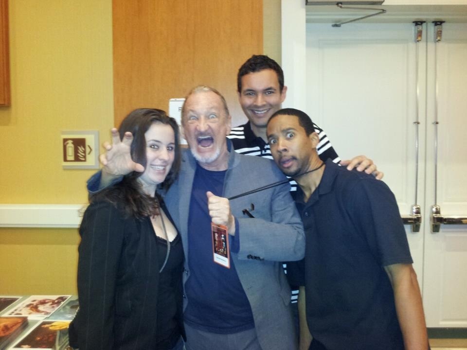 Chris Greene with Robert Englund at the 2012 Spooky Empire convention in Orlando, FL