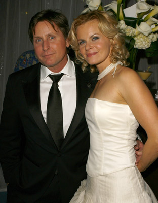 Emilio Estevez and Sonja Magdevski