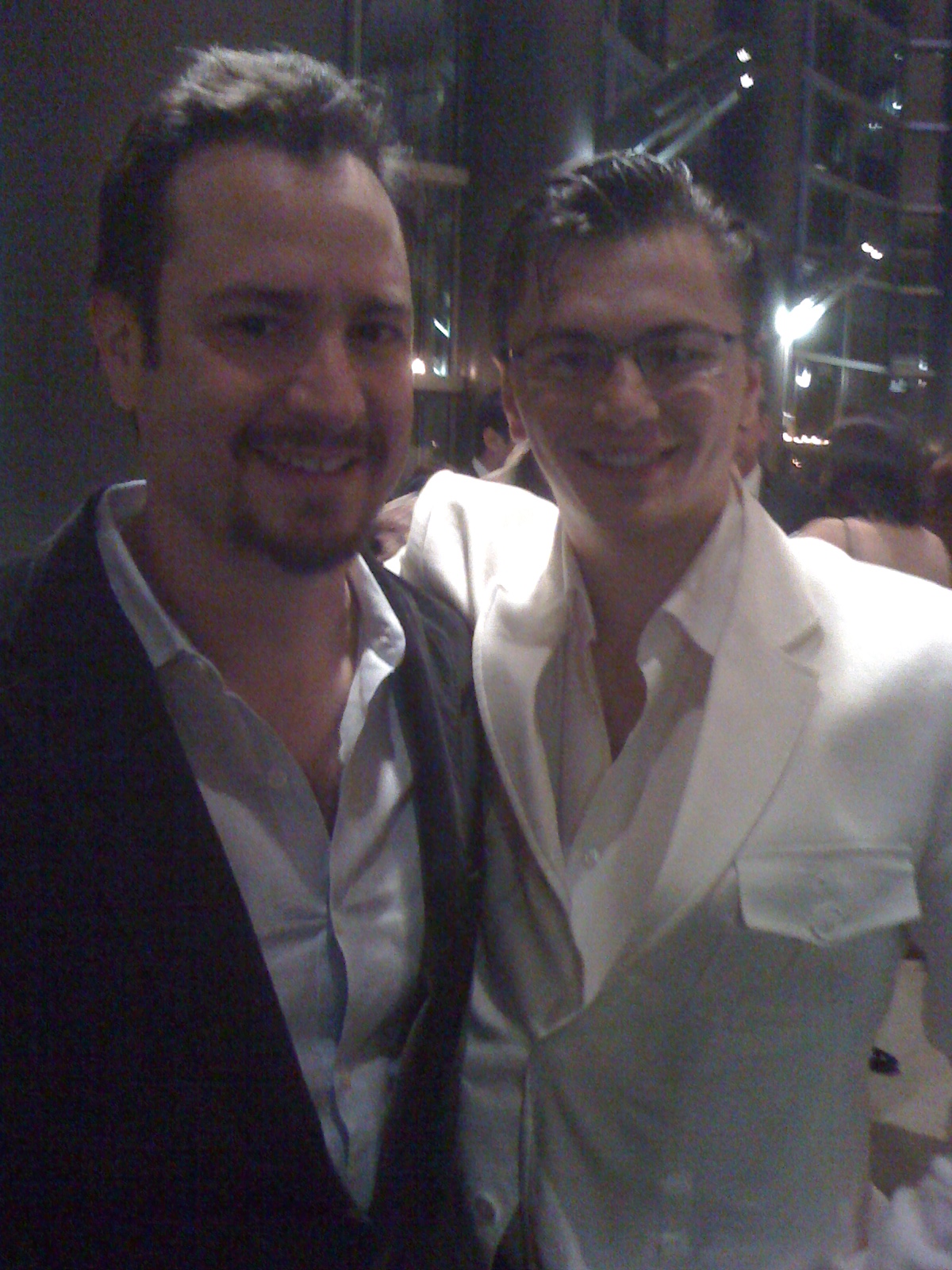 With Director Robert Pulcini at the 2010 SIFF Opening Night.