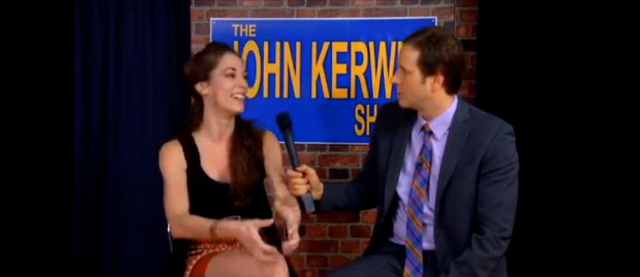 Stephanie Edmonds and John Kerwin in The John Kerwin Show (2013)
