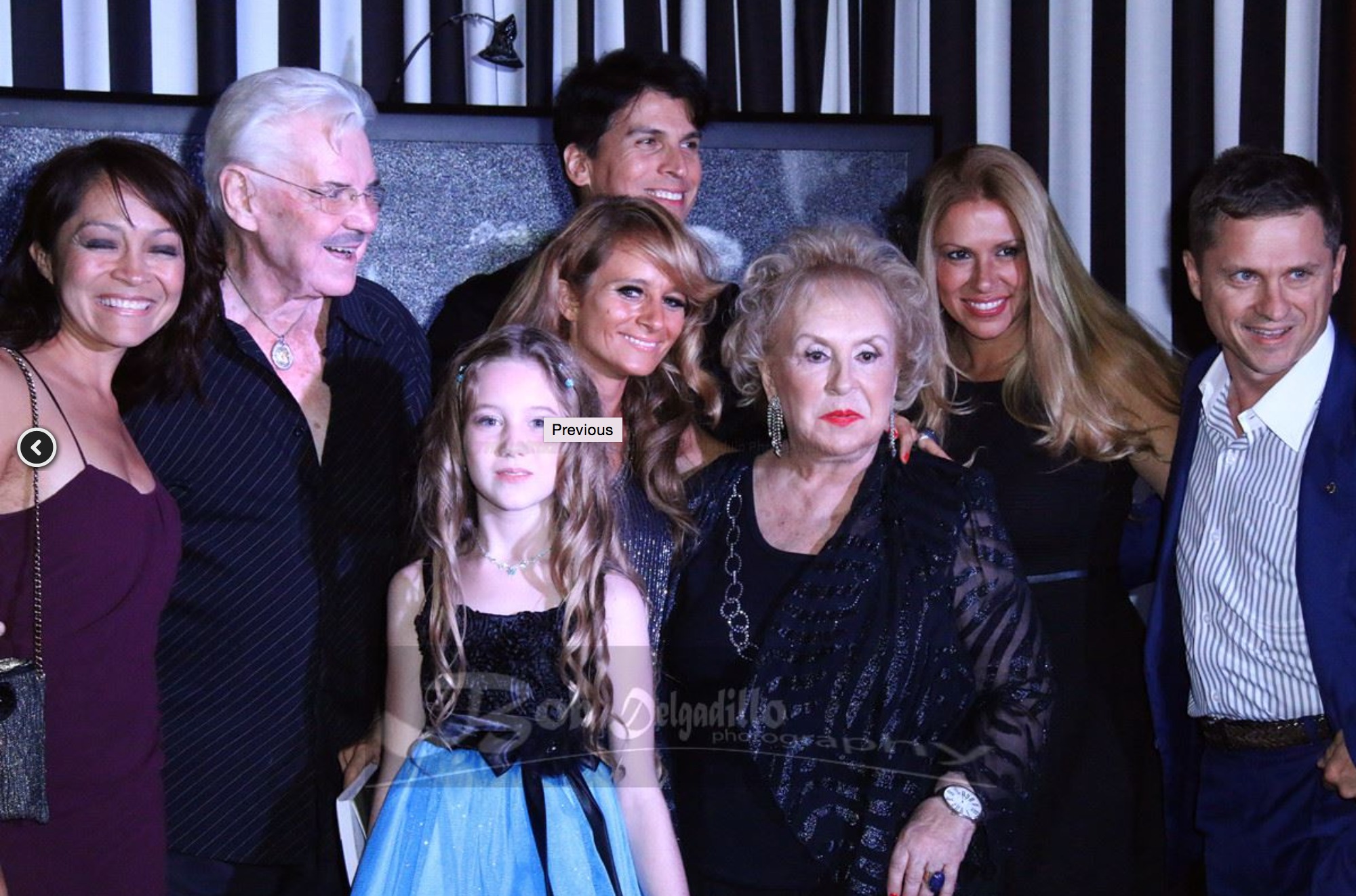 Max Bartoli & Fabiola Lopez Bartoli attending Maria Elena Infantino's fundraising event in favor of 