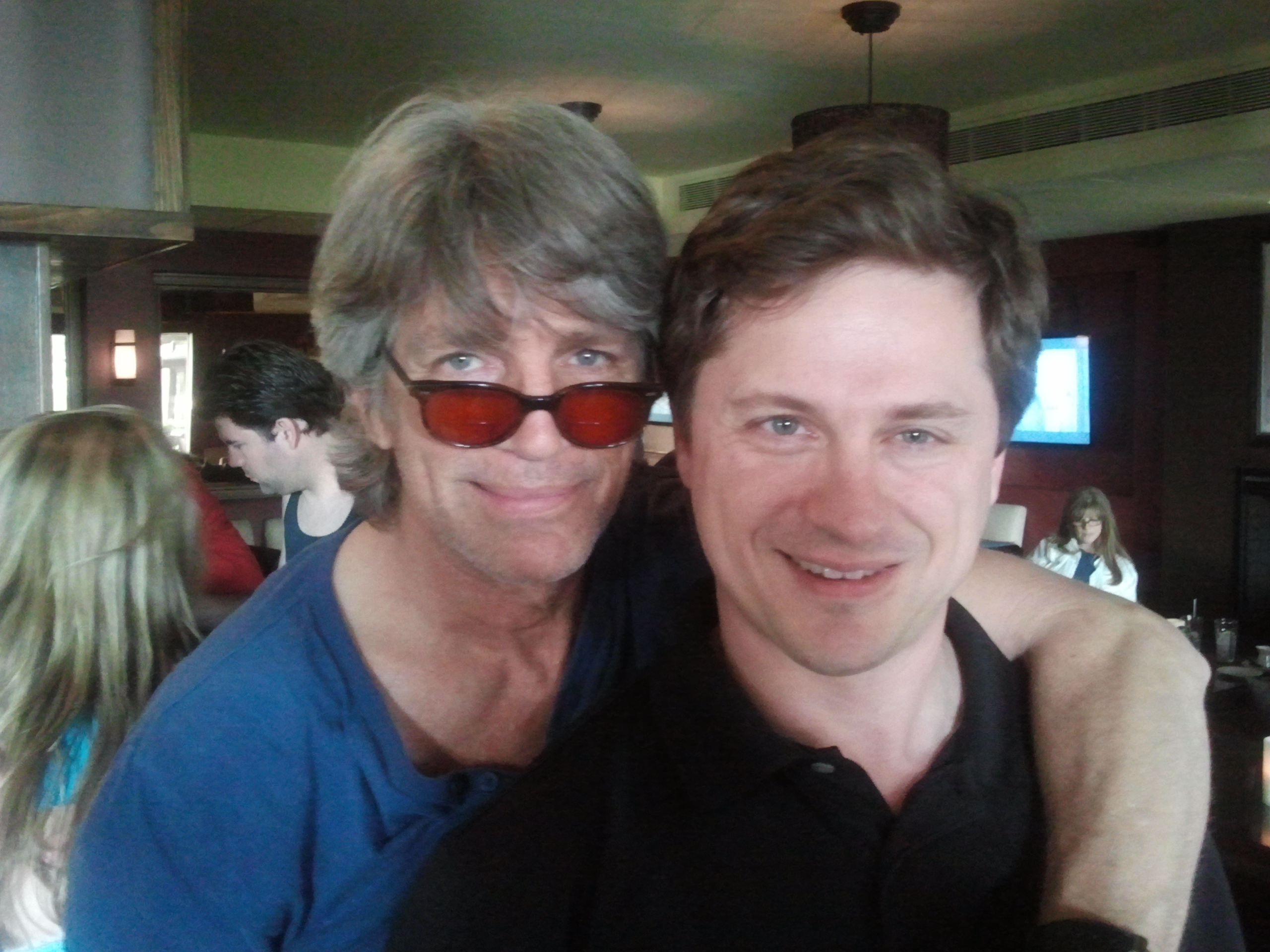 Max with Academy Award Nominee Eric Roberts