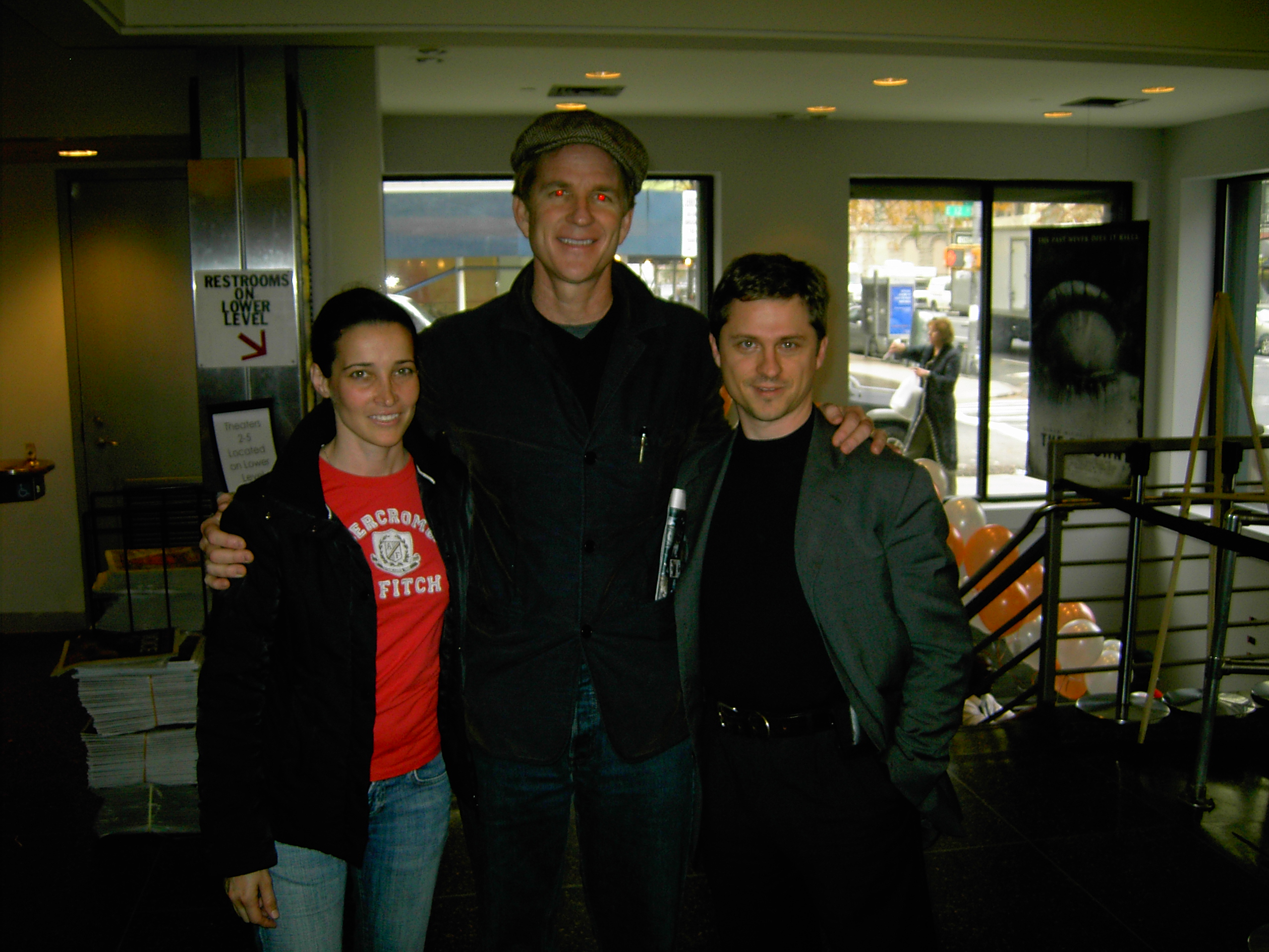 At the New York International Film Festival with Mathew Modine and Blerime Topalli