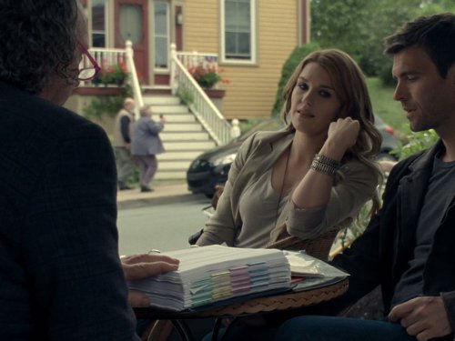Still of Richard Donat, Lucas Bryant and Emily Rose in Haven (2010)