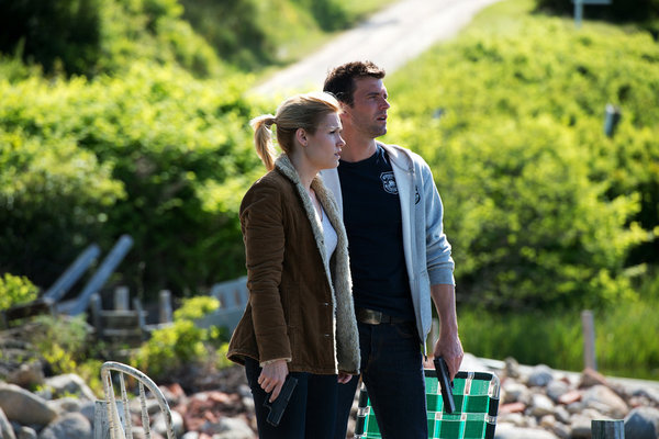 Still of Lucas Bryant and Emily Rose in Haven (2010)