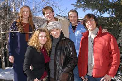 Jason Priestley, Natasha Lyonne, Charles Busch, Frances Conroy, Mark Rucker and Stark Sands at event of Die, Mommie, Die! (2003)