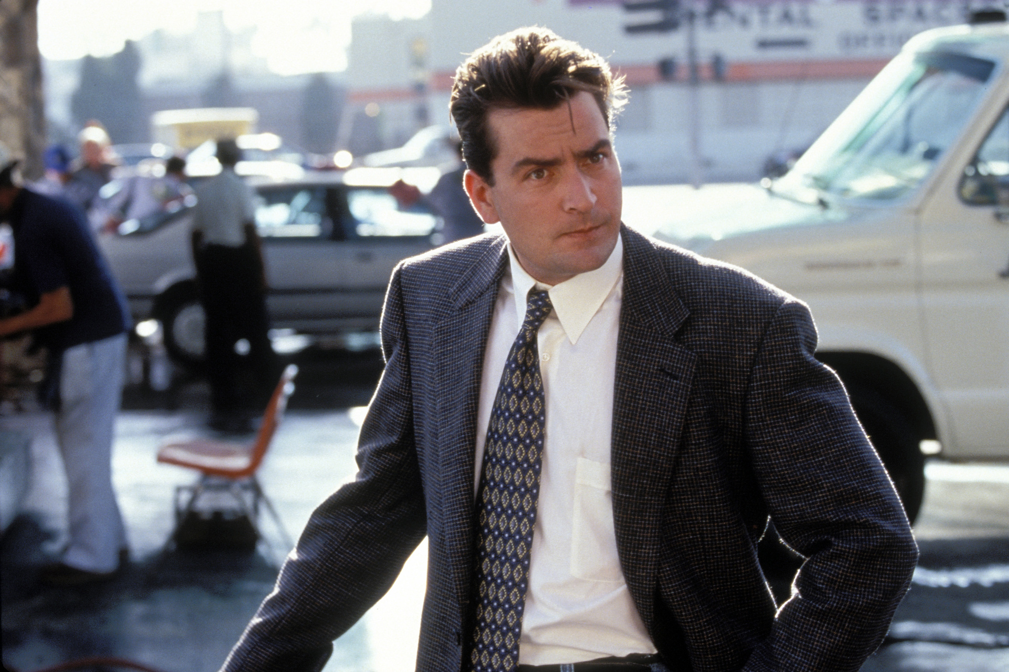 Still of Charlie Sheen in Money Talks (1997)