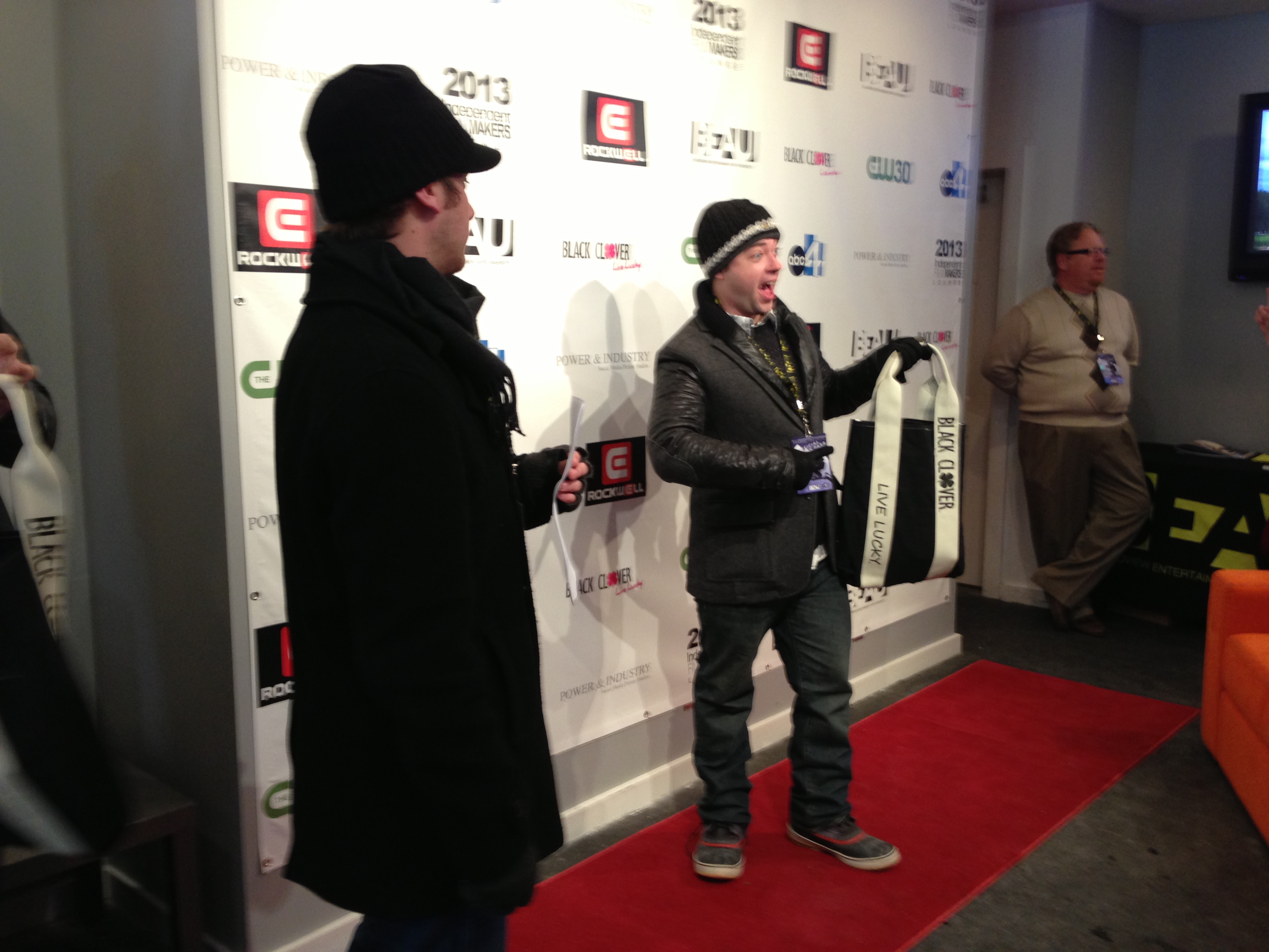 Matthew Smith at The Sundance Film Festival 2013 Independent Film Maker's Lounge