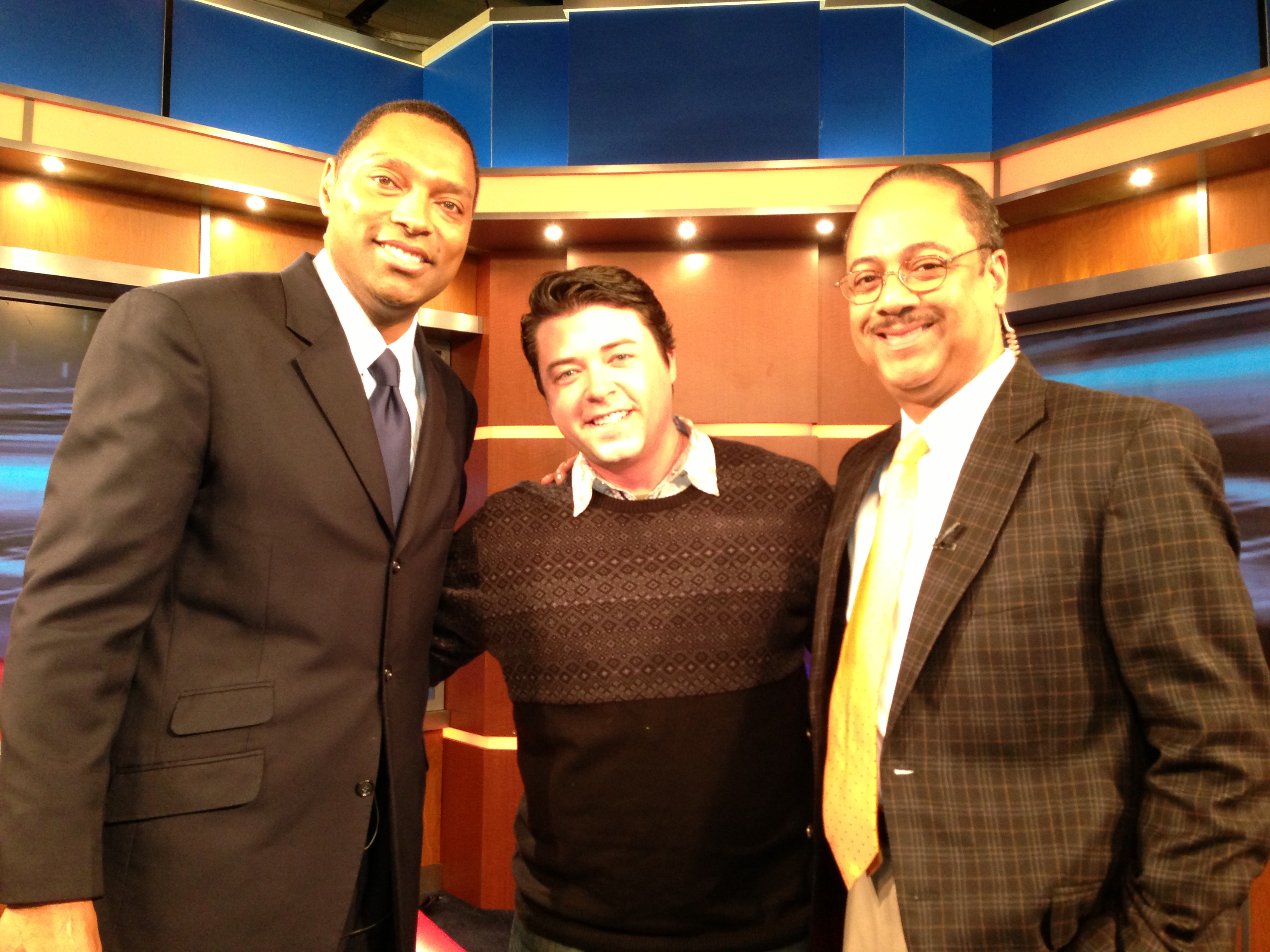 Matthew Smith on MyFoxDC promoting his film Out In The Open