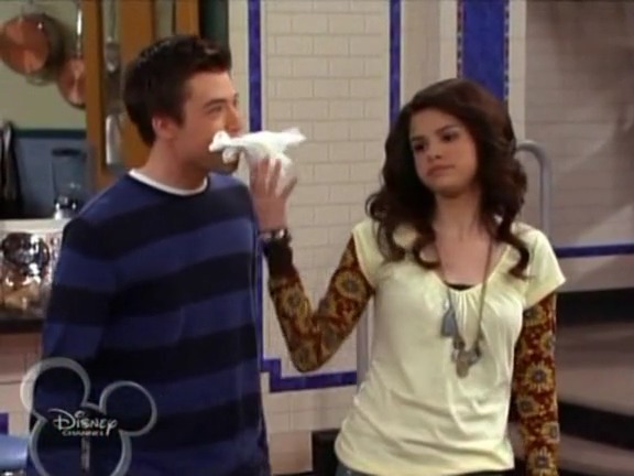 Matthew Smith with Selena Gomez in Wizards of Waverly Place