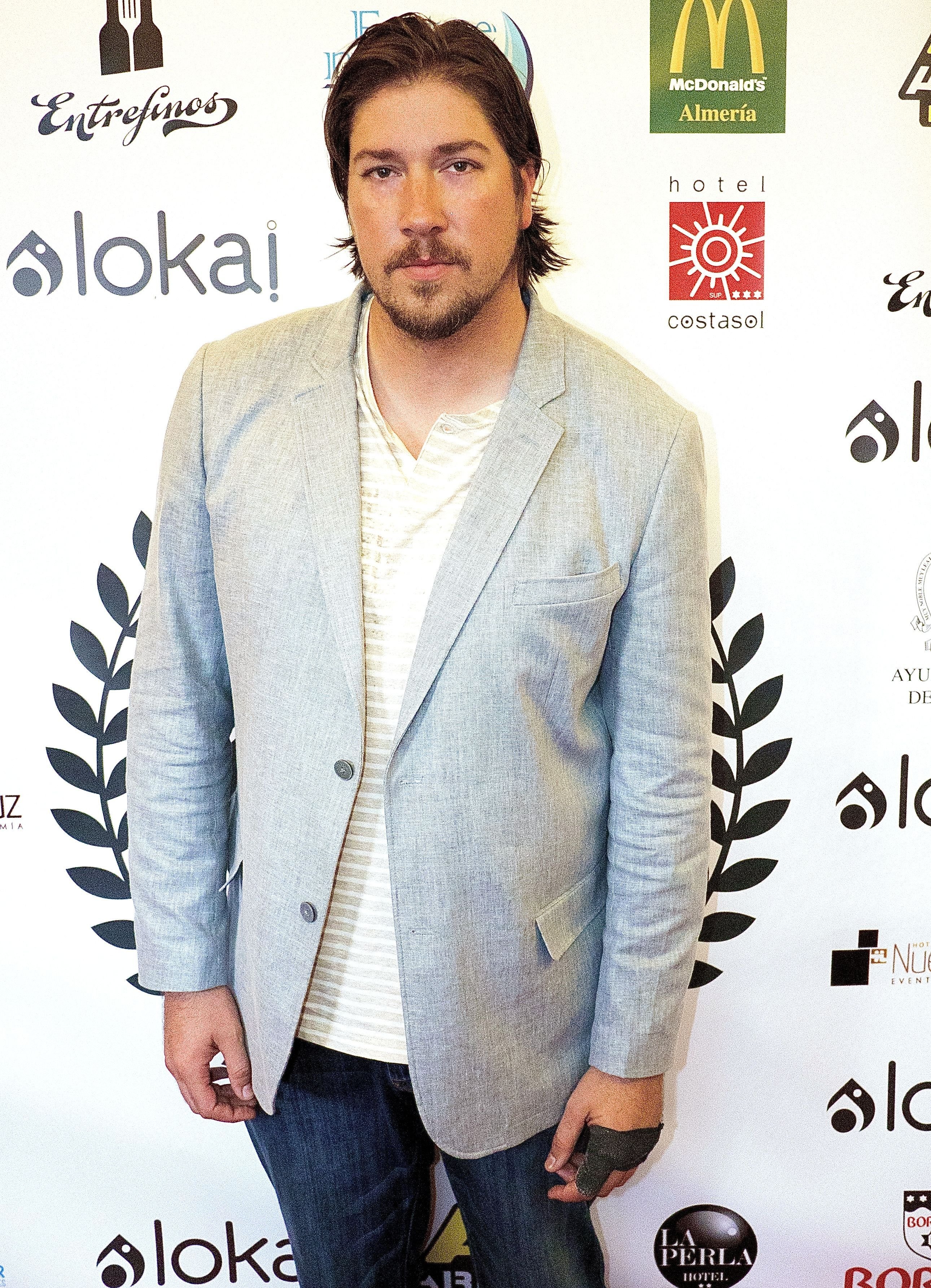Actor/Co-writer/Executive Producer & Co-Director Tanner Beard at the Spain Premier of 