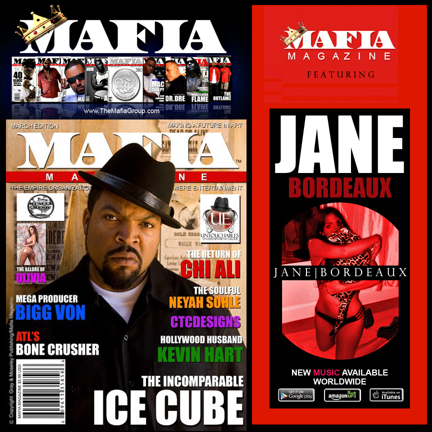 READ THE JANE BORDEAUX FEATURED INTERVIEW IN MAFIA MAGAZINE (New & Upcoming Artists  Hip Hop Music Magazine)