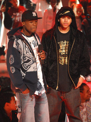 50 Cent and Chris Brown