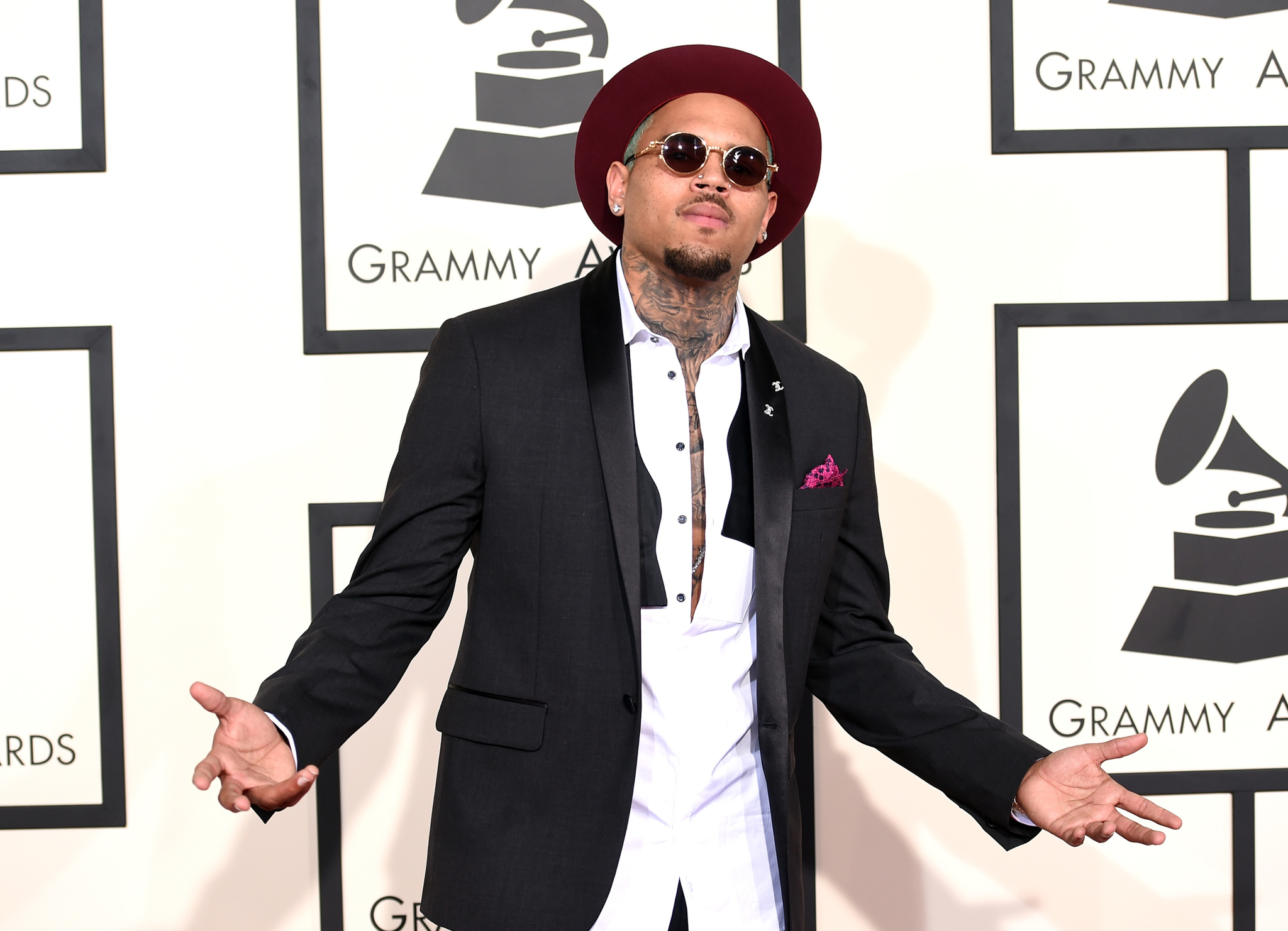 Chris Brown in The 57th Annual Grammy Awards (2015)