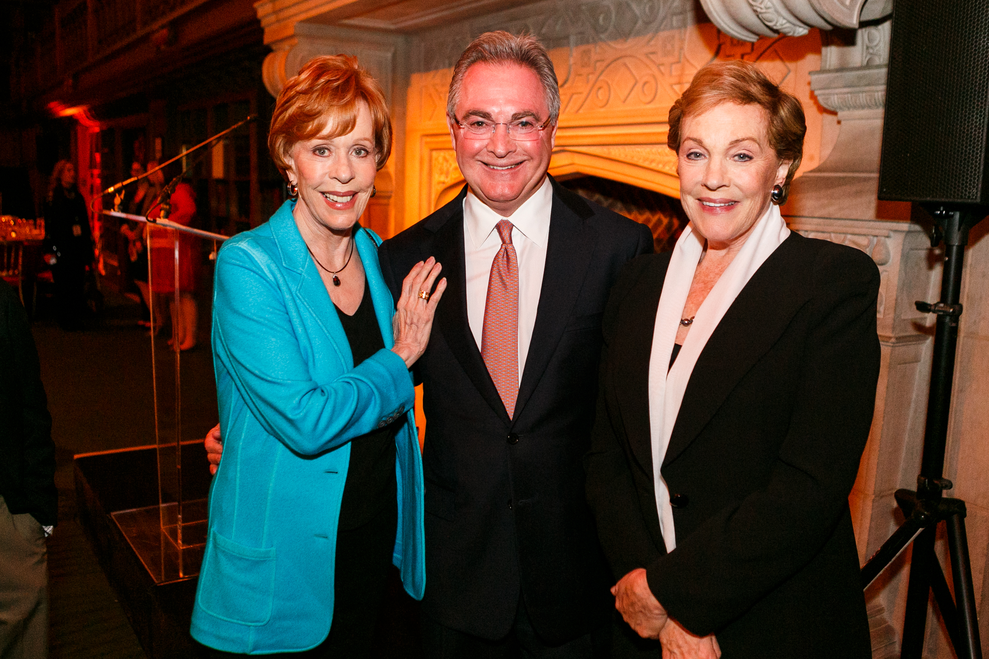 Carol Burnett, Cappy McGarr & Julie Andrews