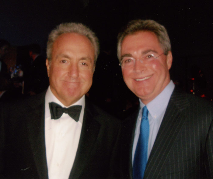 Cappy McGarr with Lorne Michaels