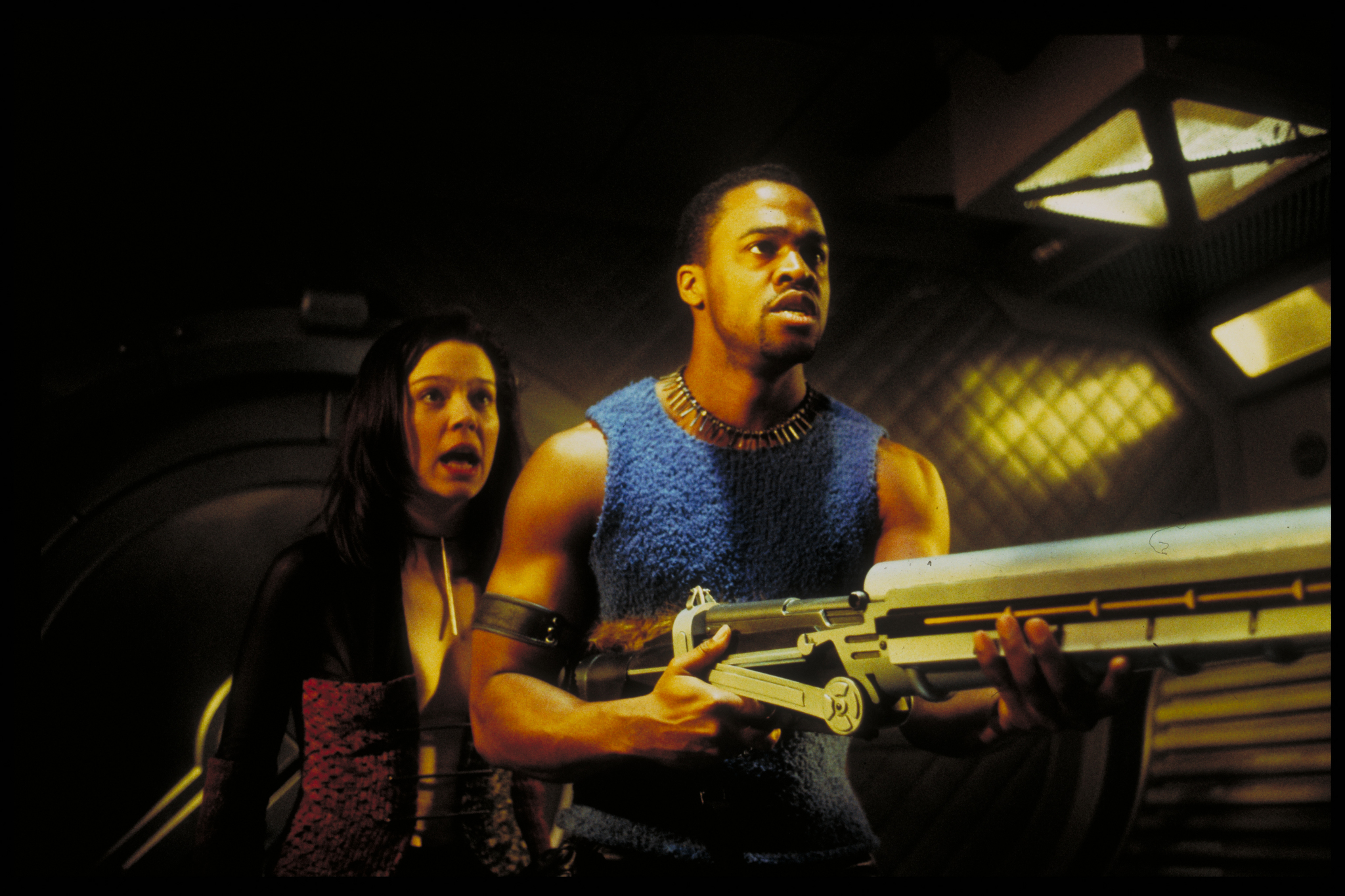 Still of Melyssa Ade and Derwin Jordan in Dzeisonas X (2001)