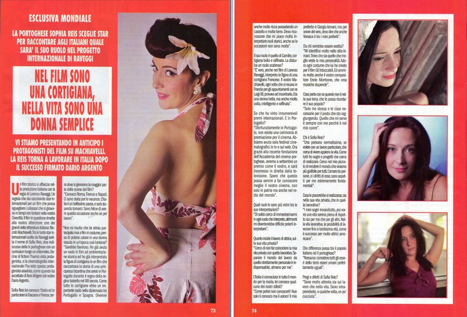 Interview - STAR MAGAZINE - Italy - 18-6-2012